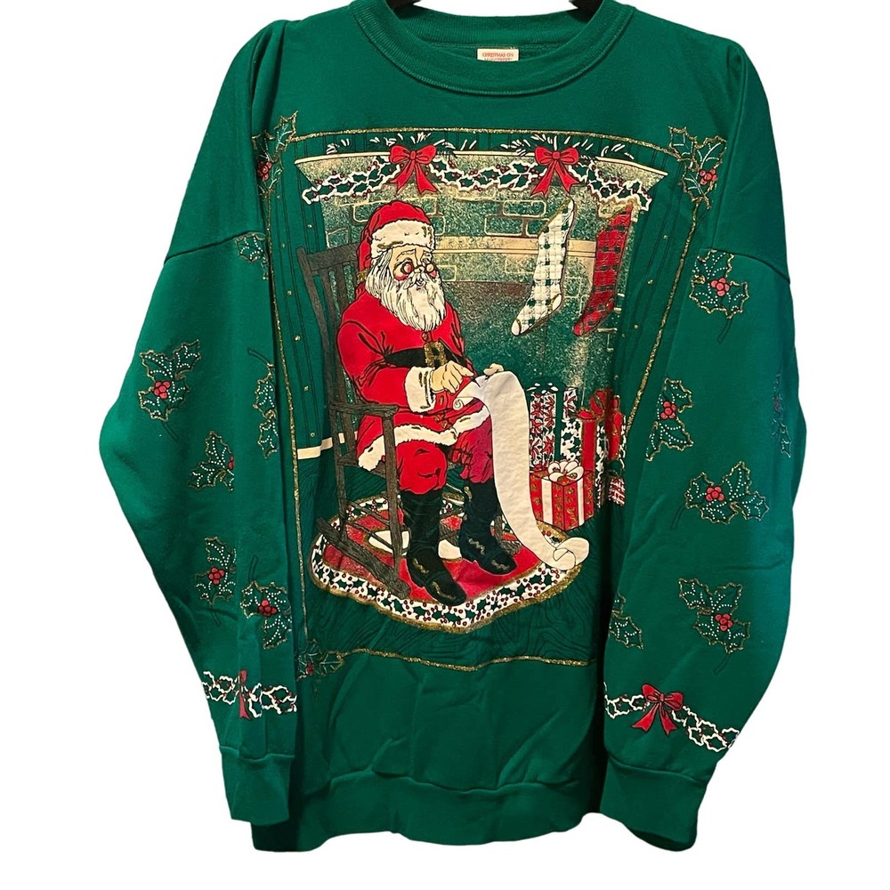 CHRISTMAS ON MAINSTREET|WOMENS SWEATER|‎ SIZE 18W